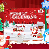 Maxbell Advent Calendar 2024 with 24 Toys Cartoon 24 Days for Kids Friends