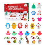 Maxbell Advent Calendar 2024 with 24 Toys Cartoon 24 Days for Kids Friends