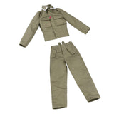 Maxbell 1/6 Figure Jacket and Pants Miniature Clothes for 12inch Action Figures Body