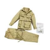 Maxbell 1/6 Male Uniform Full Set Mini Coat and Pants Model for 12 inch Figures Accs