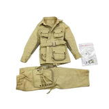 Maxbell 1/6 Male Uniform Full Set Mini Coat and Pants Model for 12 inch Figures Accs