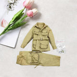 Maxbell 1/6 Male Uniform Full Set Mini Coat and Pants Model for 12 inch Figures Accs