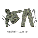 Maxbell 1/6 Scale Men Figure Top Coat with Pants Costume for 12in Doll Model Figures