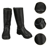 Maxbell 1/6 Scale Figure Shoes Realistic Handmade High Boots for 12'' Action Figures