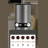 Maxbell Manual Coffee Grinder Portable Stainless Steel Burr Mill for Gift Home Latte