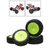 4Pcs 1/14 1/16 RC Car Tires Upgrade Parts for Wltoys Remotes Control Vehicle