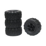 RC Car Wheels and Tires Spare Parts RC Car Parts 1/12 1/14 1/:16 RC Car DIY 4 Pieces