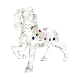 Maxbell Standing Horse Figurine Table Ornaments for Desktop Living Room Bookcase