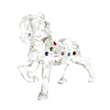 Maxbell Standing Horse Figurine Table Ornaments for Desktop Living Room Bookcase