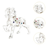 Maxbell Standing Horse Figurine Table Ornaments for Desktop Living Room Bookcase