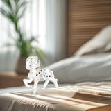 Maxbell Standing Horse Figurine Table Ornaments for Desktop Living Room Bookcase