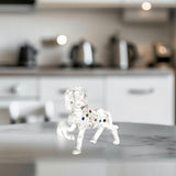 Maxbell Standing Horse Figurine Table Ornaments for Desktop Living Room Bookcase