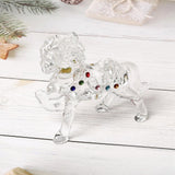 Maxbell Standing Horse Figurine Table Ornaments for Desktop Living Room Bookcase