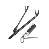 Maxbell Fishing Rod Holder Fishing Pole Holder for Fishing Box Seat Fisherman's Gift Black