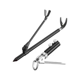 Maxbell Fishing Rod Holder Fishing Pole Holder for Fishing Box Seat Fisherman's Gift Black