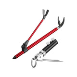 Maxbell Fishing Rod Holder Fishing Pole Holder for Fishing Box Seat Fisherman's Gift Red
