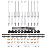 Maxbell Beadable Ballpoint Pens DIY Pen Stationery for Classroom Reward Draw Writing