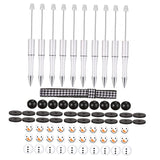 Maxbell Beadable Ballpoint Pens DIY Pen Stationery for Classroom Reward Draw Writing