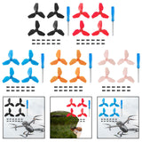 Maxbell 4x Propellers Portable with Screws RC Drone Accessories for Drone Quadcopter black