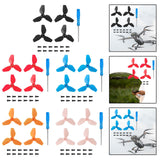 Maxbell 4x Propellers Portable with Screws RC Drone Accessories for Drone Quadcopter black