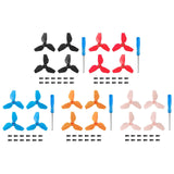 Maxbell 4x Propellers Portable with Screws RC Drone Accessories for Drone Quadcopter black