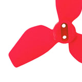 Maxbell 4x Propellers Portable with Screws RC Drone Accessories for Drone Quadcopter red
