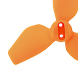 Maxbell 4x Propellers Portable with Screws RC Drone Accessories for Drone Quadcopter orange