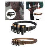 Maxbell Medieval Vintage Belt Gothic Four Bottles Belt for Blouse Dress Anniversaries black