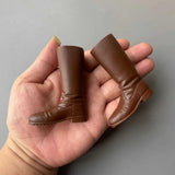 Maxbell 1/6 Scale Action Figure Boots Collectible Long Boots for 12 inch Figure Body