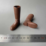 Maxbell 1/6 Scale Action Figure Boots Collectible Long Boots for 12 inch Figure Body