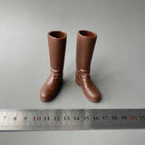 Maxbell 1/6 Scale Action Figure Boots Collectible Long Boots for 12 inch Figure Body