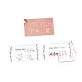 Maxbell Creative Mini Sewing Book DIY Portable Mini Travel Sewing Kit for Embroidery