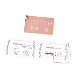 Maxbell Creative Mini Sewing Book DIY Portable Mini Travel Sewing Kit for Embroidery