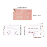 Maxbell Creative Mini Sewing Book DIY Portable Mini Travel Sewing Kit for Embroidery