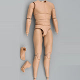 Maxbell 1/6 Scale Male Body Doll Miniature DIY Collection Sturdy Action Figure Model