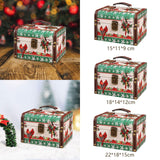 Maxbell Wooden Jewelry Box Christmas Vintage Storage Box for Birthday Christmas Gift S