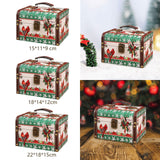 Maxbell Wooden Jewelry Box Christmas Vintage Storage Box for Birthday Christmas Gift S