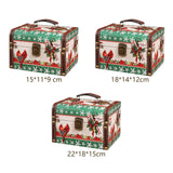 Maxbell Wooden Jewelry Box Christmas Vintage Storage Box for Birthday Christmas Gift S