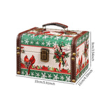 Maxbell Wooden Jewelry Box Christmas Vintage Storage Box for Birthday Christmas Gift S