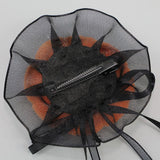 Maxbell 2x Mini Halloween Hair Clips Pair Headdress for Party Halloween Role Playing orange