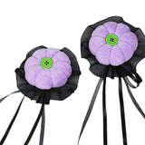 Maxbell 2x Mini Halloween Hair Clips Pair Headdress for Party Halloween Role Playing violet