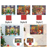 Maxbell Christmas Puzzle Advent Calendar 1008 Pieces Puzzles for Valentine for Adults Style A