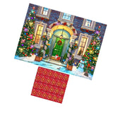 Maxbell Christmas Puzzle Advent Calendar 1008 Pieces Puzzles for Valentine for Adults Style A