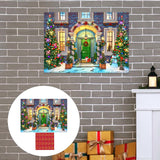 Maxbell Christmas Puzzle Advent Calendar 1008 Pieces Puzzles for Valentine for Adults Style A