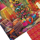 Maxbell Christmas Puzzle Advent Calendar 1008 Pieces Puzzles for Valentine for Adults Style B