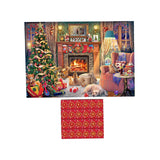 Maxbell Christmas Puzzle Advent Calendar 1008 Pieces Puzzles for Valentine for Adults Style C