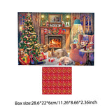 Maxbell Christmas Puzzle Advent Calendar 1008 Pieces Puzzles for Valentine for Adults Style C