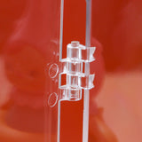 Maxbell Action Figure Display Shelf Model Clear Figurine Display Box for Living Room 6 grids