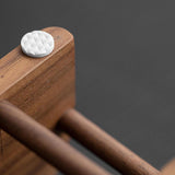 Maxbell 6 Pieces Wood Coaster Cup Mat Creative for Dinnerware Restaurant Living Room