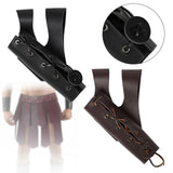 Maxbell Belt Sword Sheath Cosplay PU Leather for Cosplay Party Christmas Theme Party black